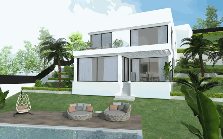 New: Turn-key luxury villa Costa D`en Blanes