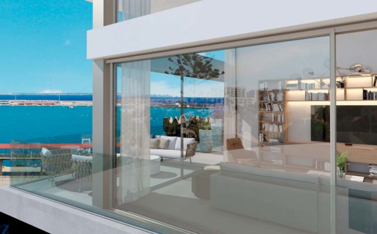 Moderne Luxuswohnung mit Hafenblick Palma