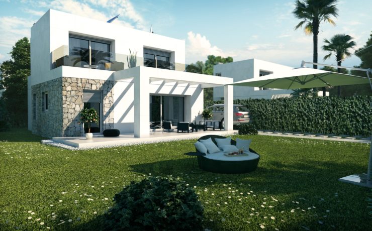 Modern villa with beautiful garden Sa Rapita