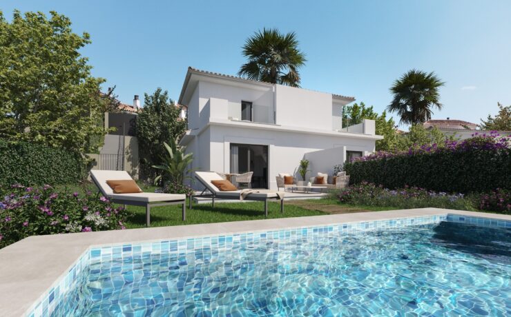 Newly built villa in Cala Romantica east coast