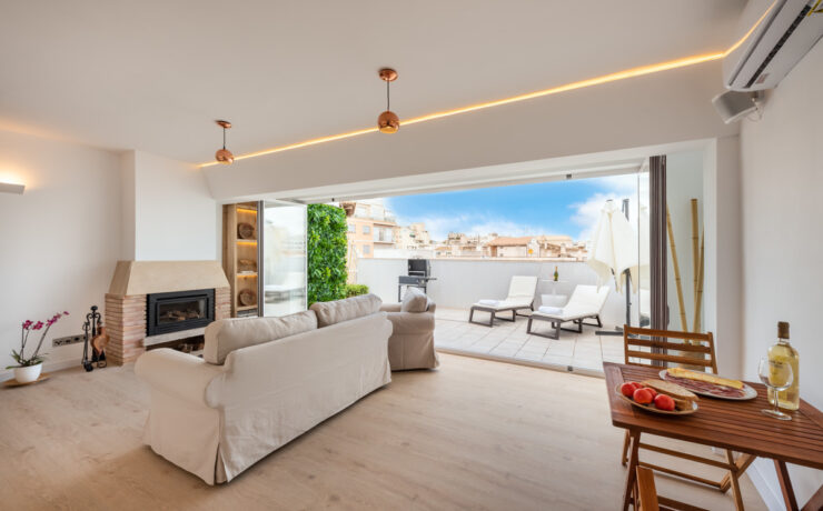 Modernized penthouse in Palma de Mallorca