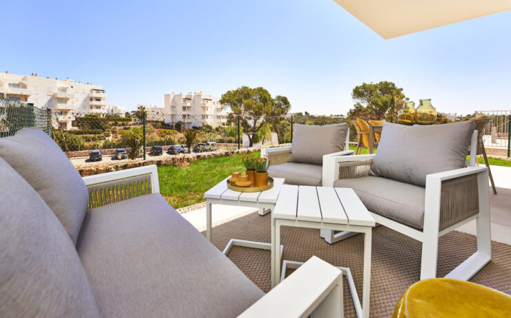 New garden apartment at the marina Cala D`Or
