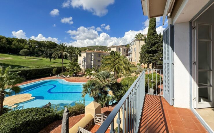 Wohnung mit Blick auf den Golfplatz Bendinat