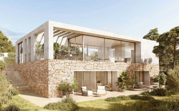 Elegant newly built villa Cala Murada/Cala Domingos