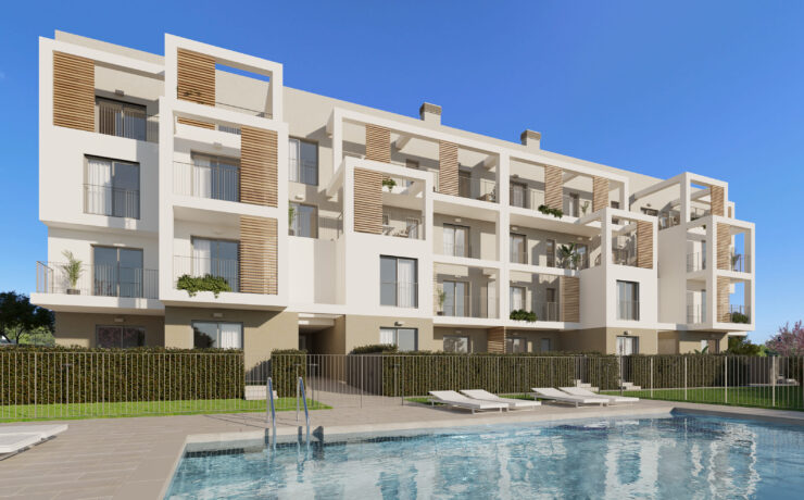 New build flat with 1 bedroom Palmanova