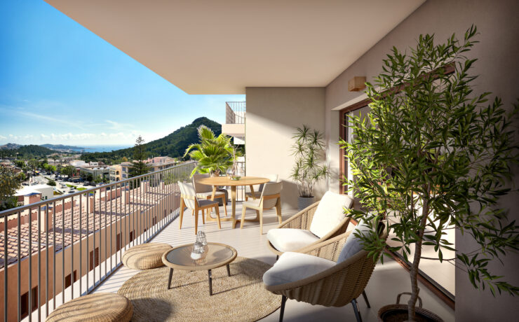 Wonderful newly built flat in Capdepera
