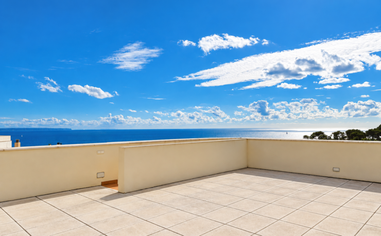 Ático de lujo exclusivo con vistas al mar en Bendinat