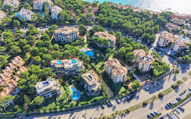 Penthouse mit Meerblick und Privatpool – Santa Ponsa