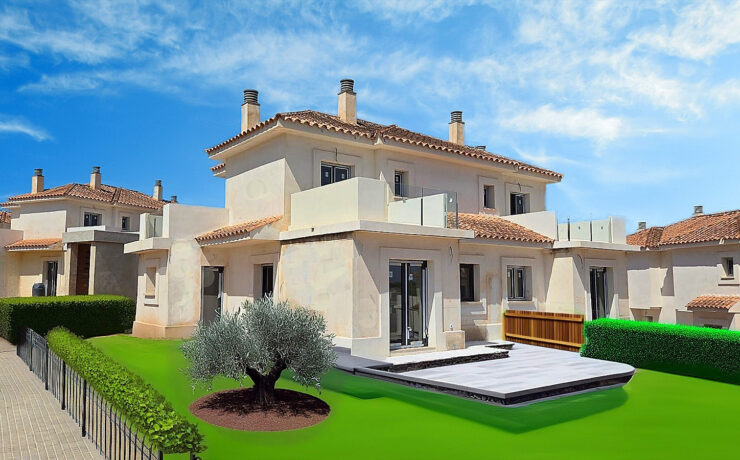 Erstbezug: Doppelhaushälfte in Strandnähe Cala Romantica