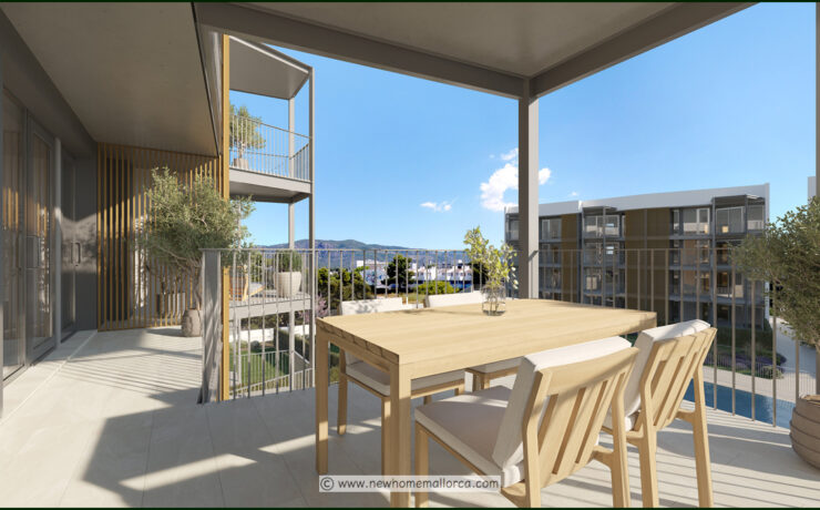 Penthaus zum Erstbezug – Palmanova