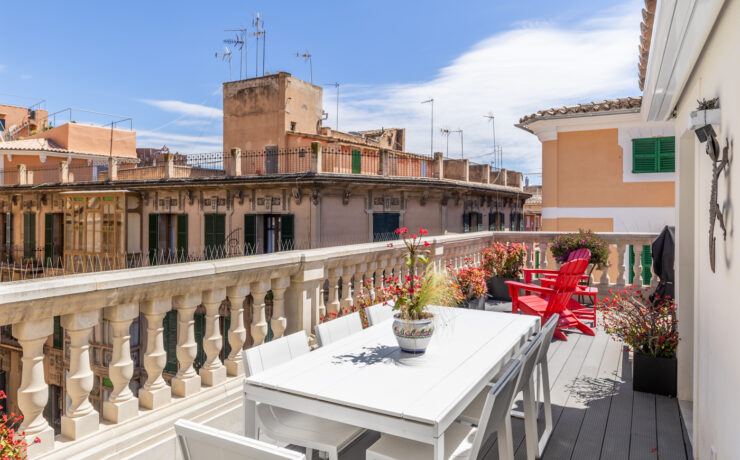 Luxus pur: Modernes Stadthaus in der Altstadt von Palma