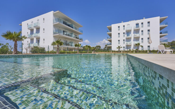 Garden apartment at the marina Cala D`Or