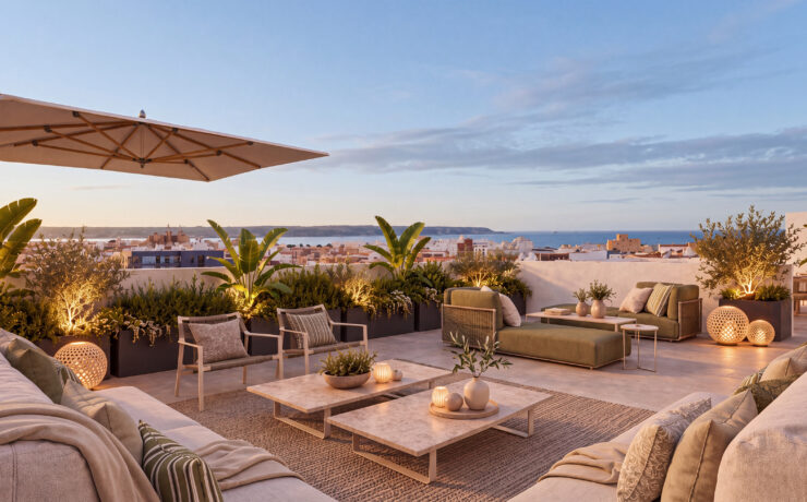 Luxury new-build penthouse in Palma de Mallorca