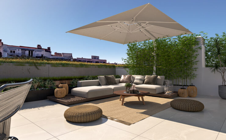 New-build penthouse with roof terrace – Palma