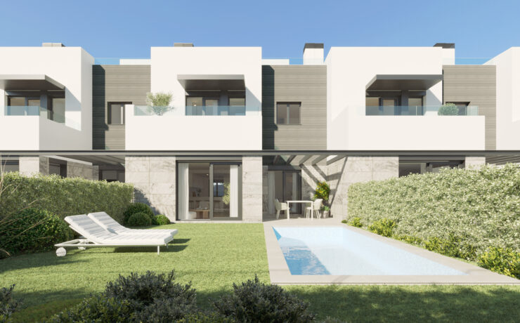 Modernes Neubau-Reihenhaus Playa de Palma