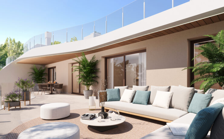 Luxury terraced house with private pool – Paguera