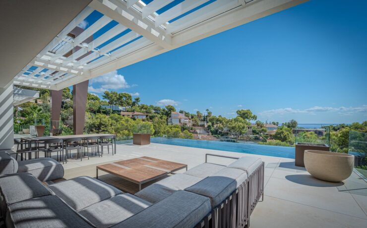 Luxury villa in Costa d’en Blanes with breathtaking sea Views