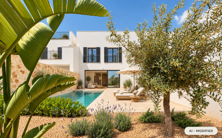 New Townhouse with Pool and Garage – Ses Salines