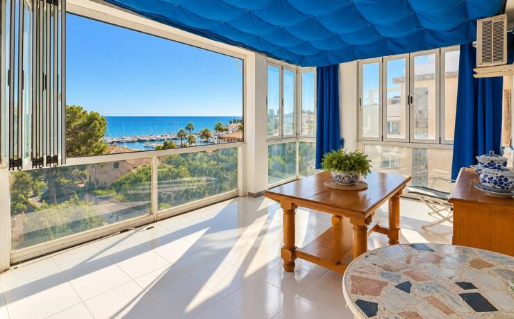 Ático con vistas a la marina en Sant Agustí – Palma
