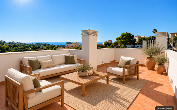 Semi-detached house with private pool – Génova, Palma